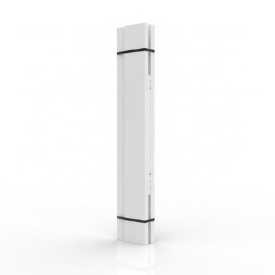 Caixilho Melamínico Branco | Randa Diamond | 2,16 M | Sem Vista