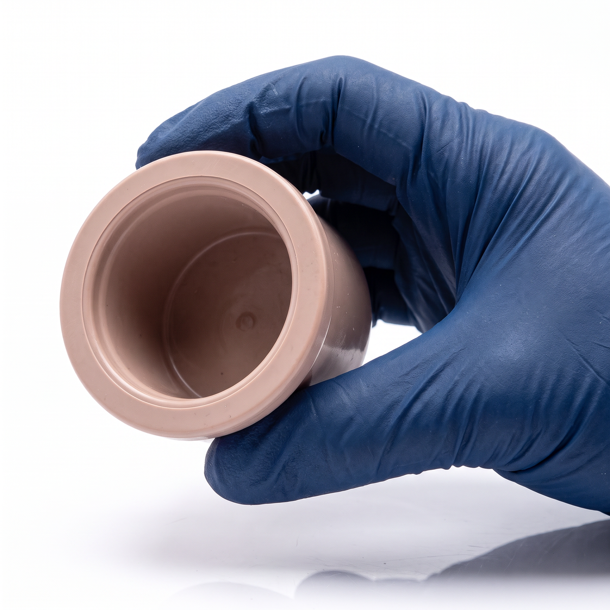 Cap soldável Plastilit em PVC, conexão para encerrar um trecho de abastecimento.