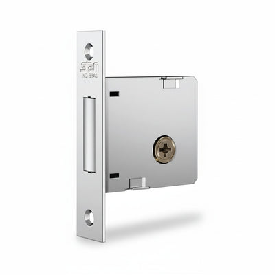 Fechadura 1004 | Roseta Inox | Par