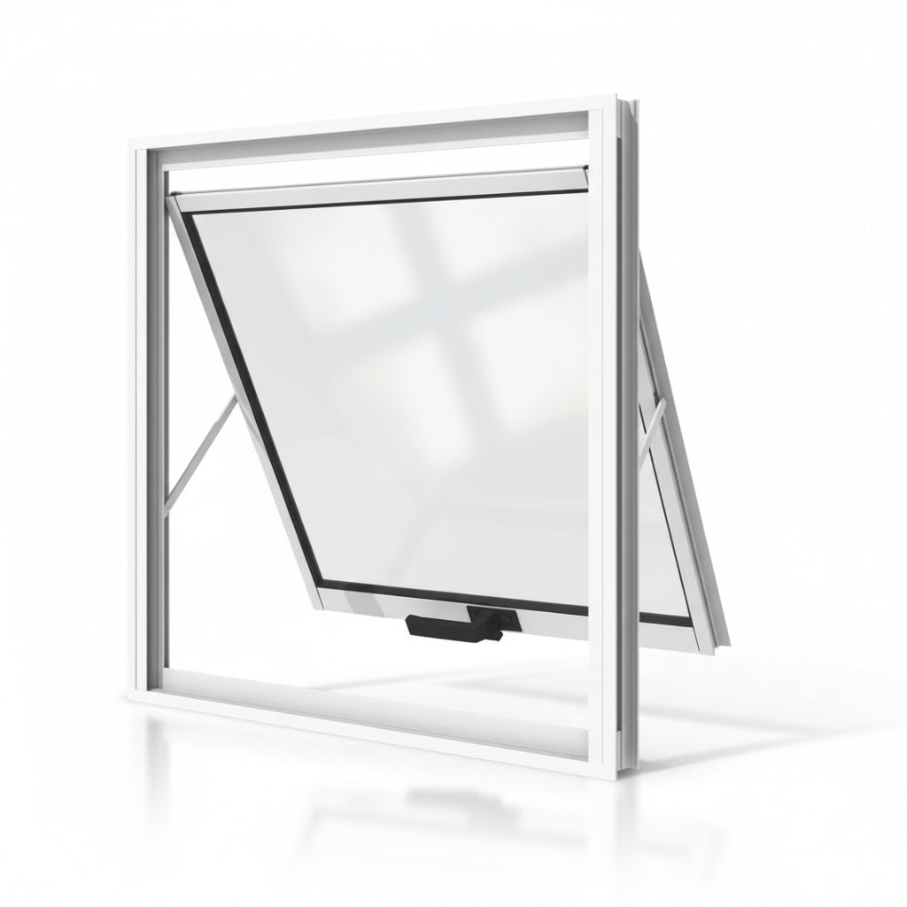 Janela de Alumínio Max-Ar para Banheiro | 60 X 60 CM