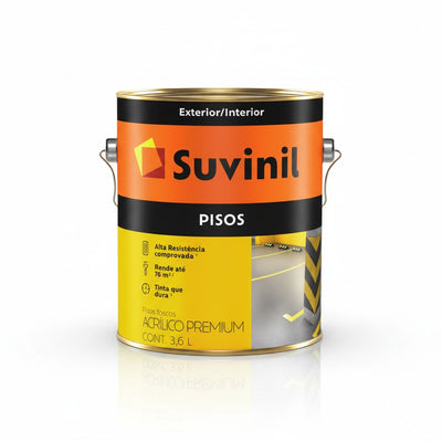 Tinta para Piso Amarela | Demarcação Estacionamento | 3,6L