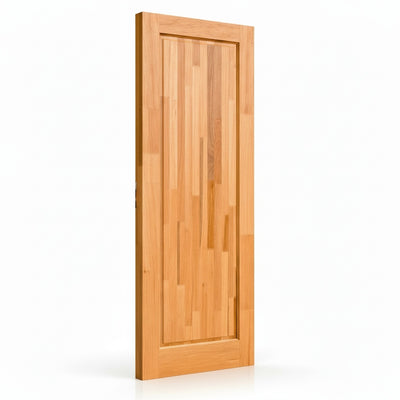 Porta Externa de Madeira Eucalipto Fingada | Ref 51 | Com Selador