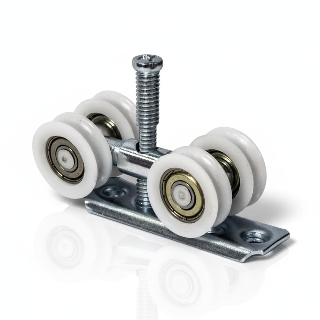 Kit de Correr para Porta | Randa Econômico Branco Diamond
