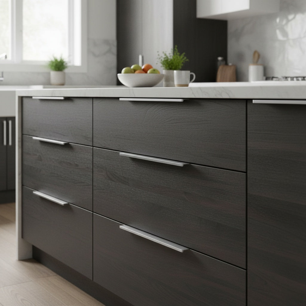 Puxador Roma III para Porta e Móveis | Alumínio | 15mm