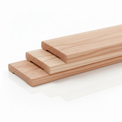 Jogo de Vista (Guarnição) de Porta em Madeira Tauari