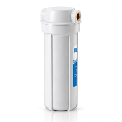 Filtro para caixa-d’água Plastilit, para filtragem antes do armazenamento de água.
