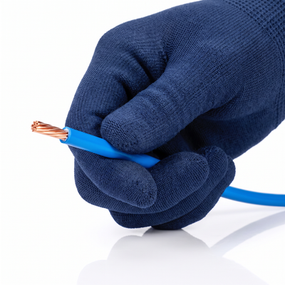 Fio flexível em rolo de 100 m, para cortes e reservas definidos no dimensionamento.