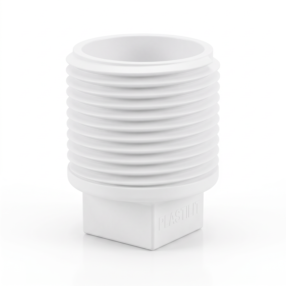 Plug roscável Plastilit, para fechamento de conexões roscáveis compatíveis.