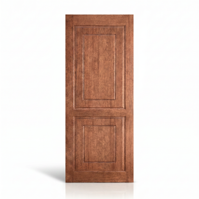 Porta externa de Cedro Alagoano com selador Ref. 68, vista principal do modelo.