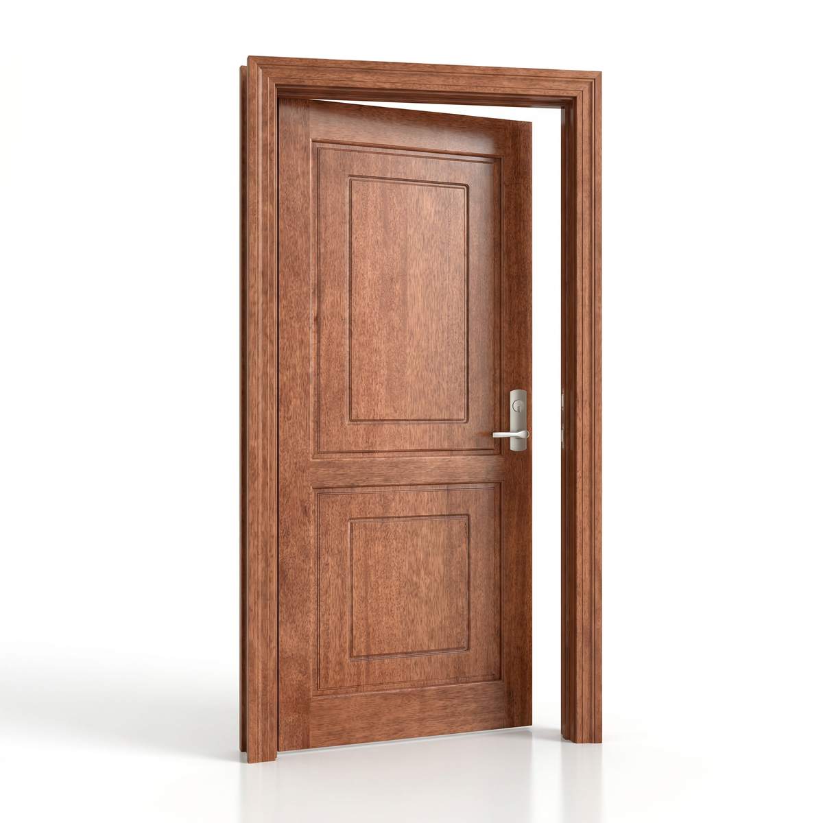 Estrutura da porta externa de Cedro Alagoano com selador Ref. 68, destacando os elementos.