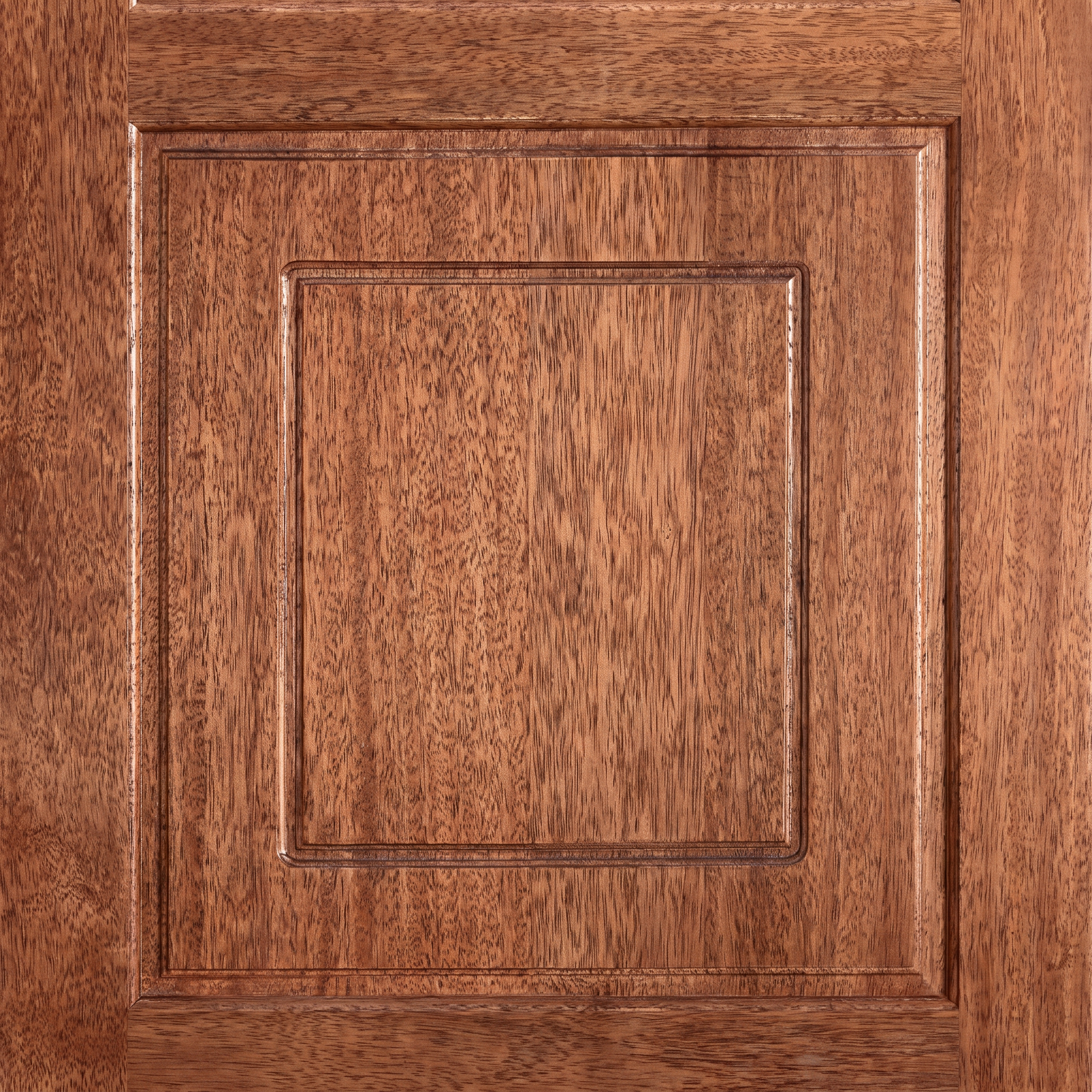 Acabamento da porta externa de Cedro Alagoano com selador Ref. 68, evidenciando a textura.