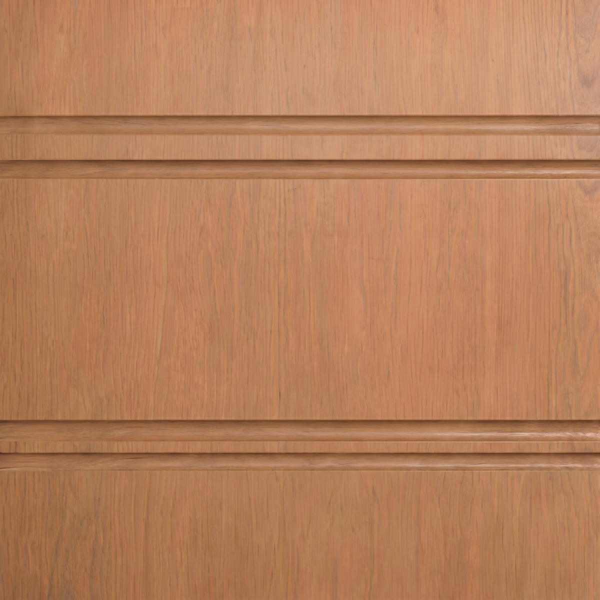 Porta interna de Corupixá Friso 10, detalhe da superfície e acabamento natural.