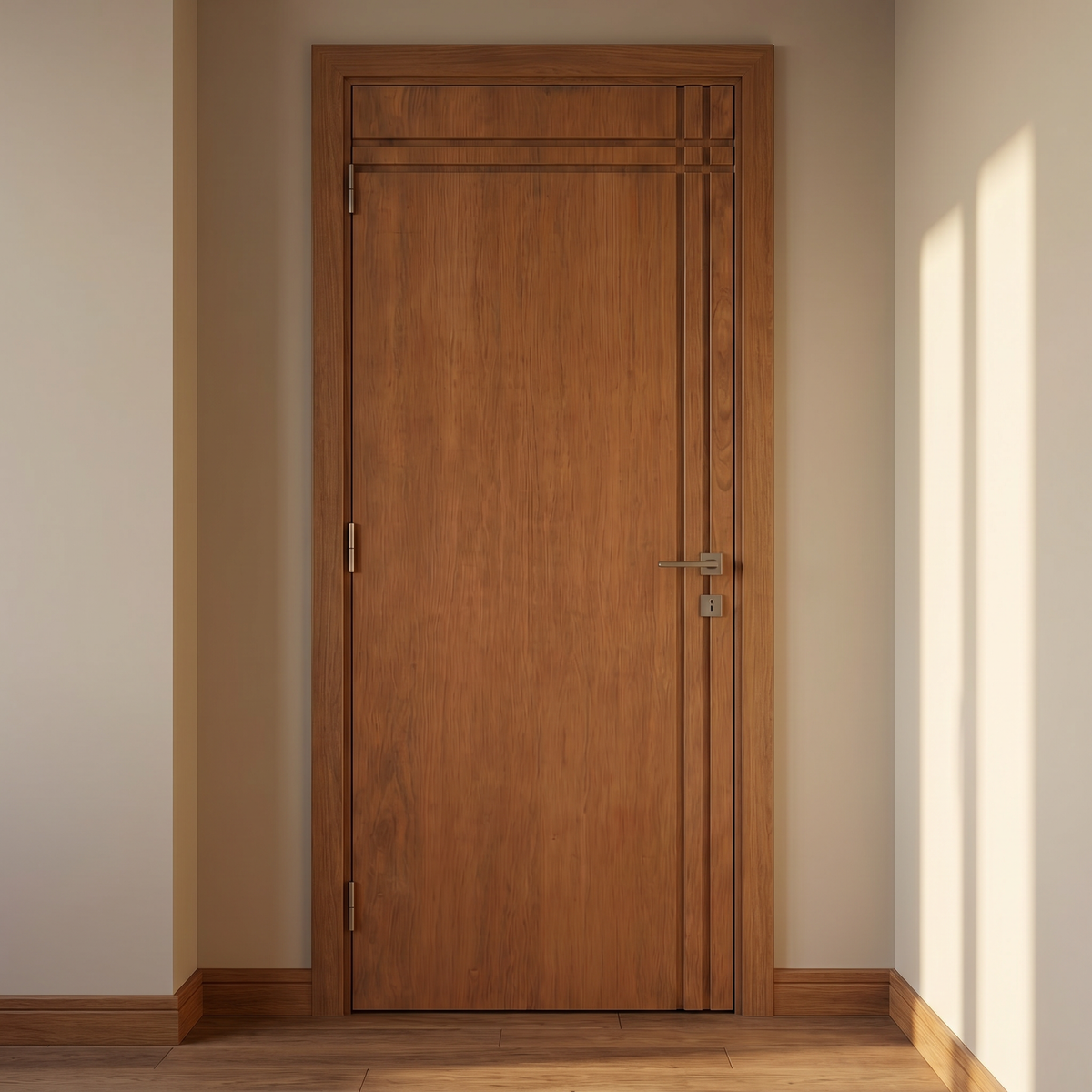 Porta interna Corupixá Friso 13, vista complementar para apresentação do produto.