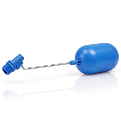 Torneira boia universal Plastilit, para comandar o enchimento da caixa-d’água.