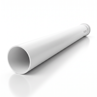Tubo para esgoto Plastilit, fornecido por barra inteira de 6 m.