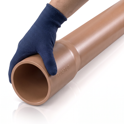 Tubo soldável para água fria Plastilit, para compor os trechos de tubulação do projeto.